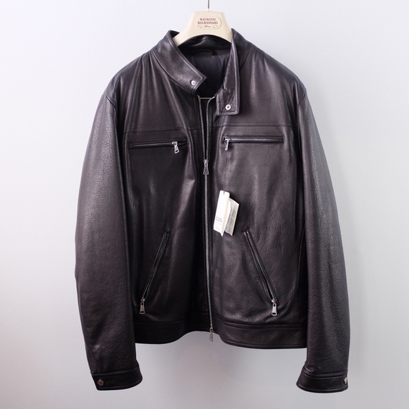 Maurizio Baldassari Brera Leather Jacket